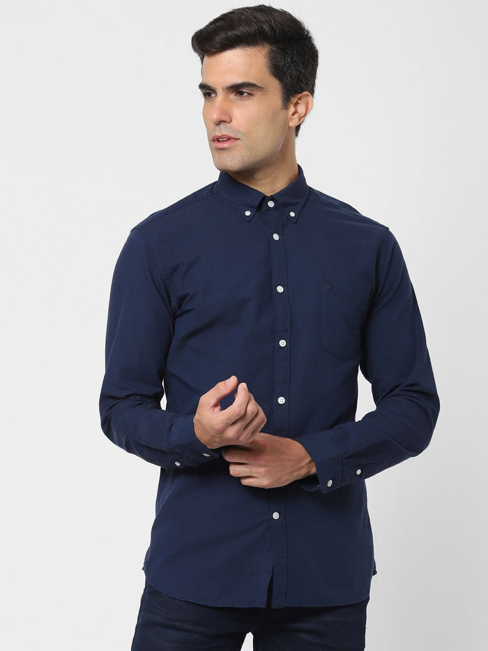 Blue Full Sleeves Shirt