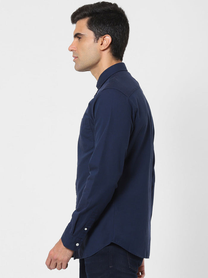 Blue Full Sleeves Shirt