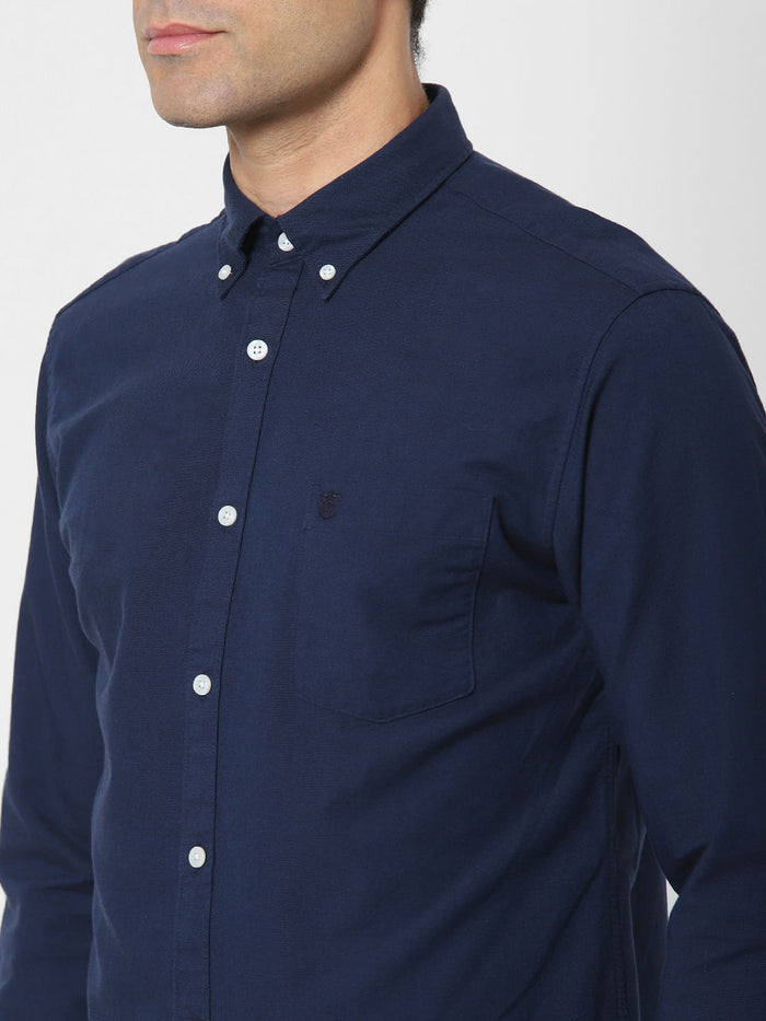 Blue Full Sleeves Shirt