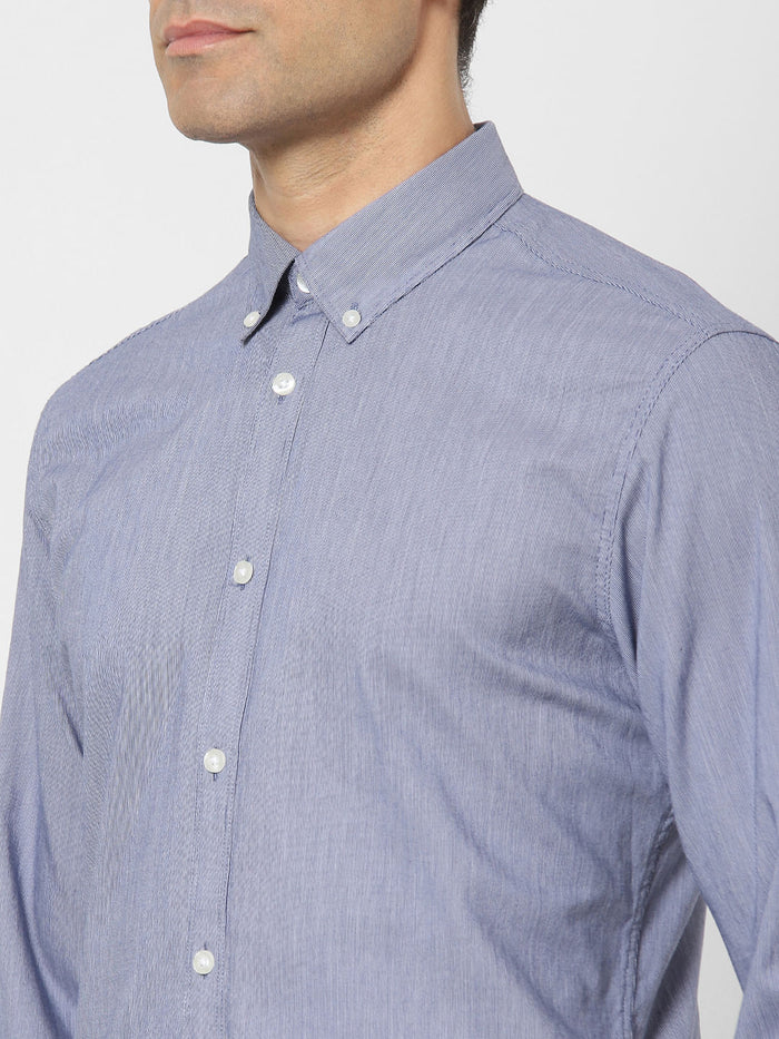 Blue Full Sleeves Shirt