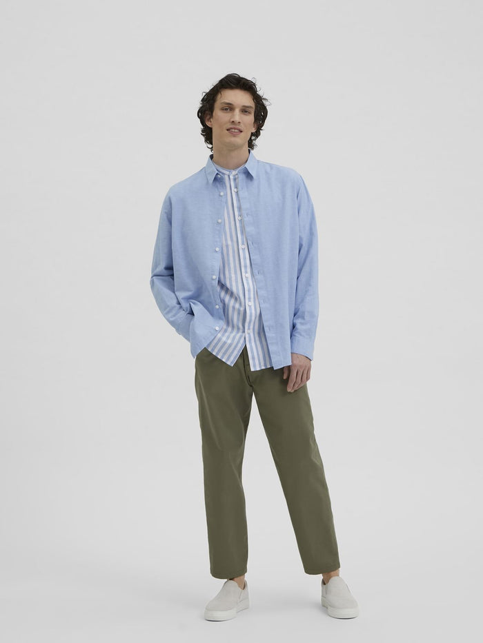 Blue Full Sleeves Shirt