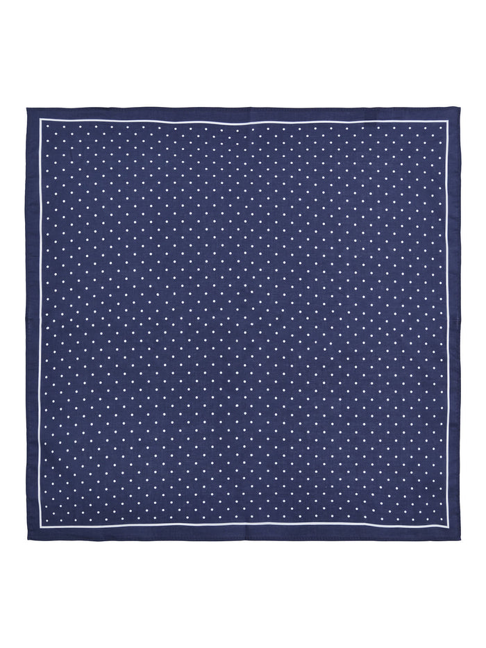 Blue Printed Bandana