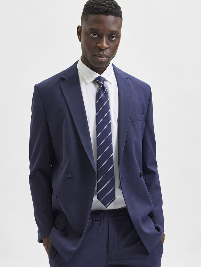 Blue Striped Tie