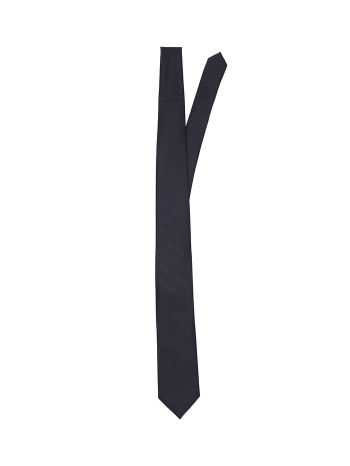 Blue Structured Tie