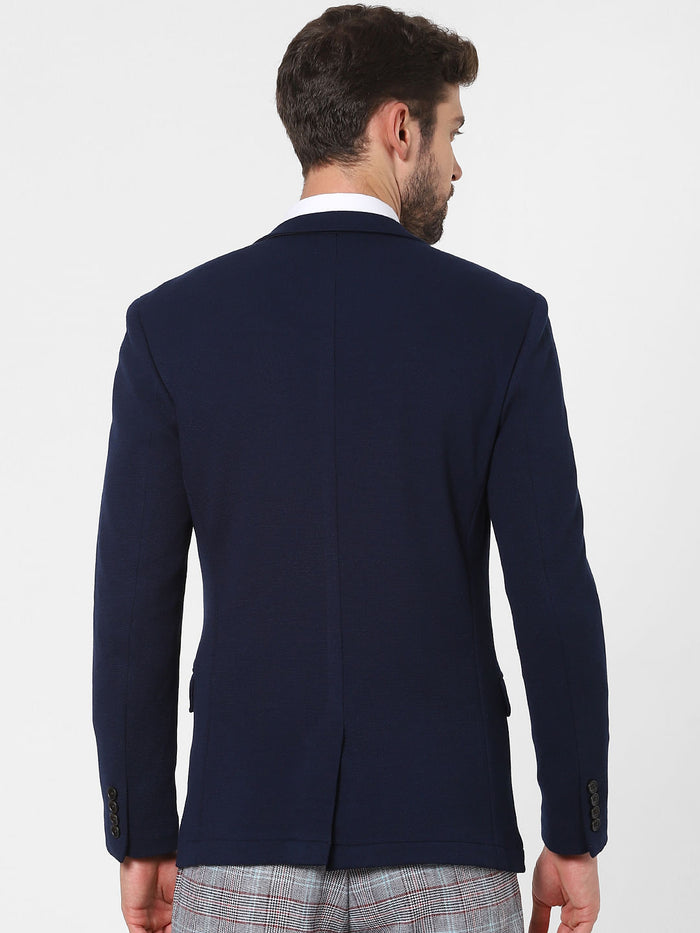 Blue Tailored Slim Fit Blazer