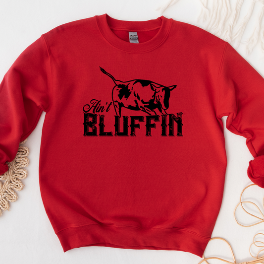 Bluffin Cow– Crewneck