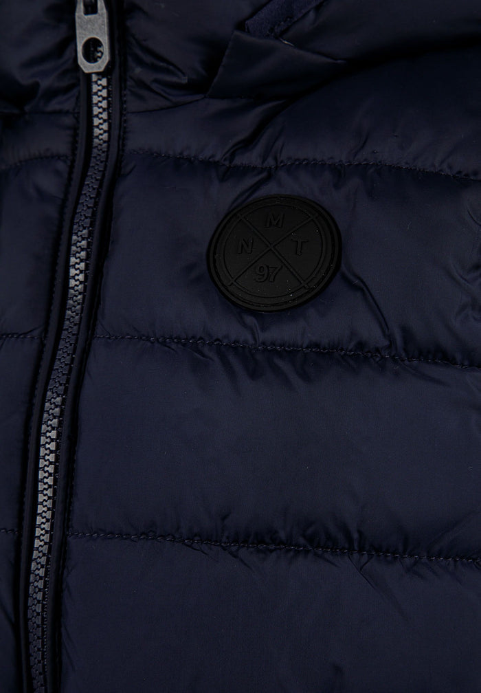 Padded Gilet Navy Hooded Boys - 6