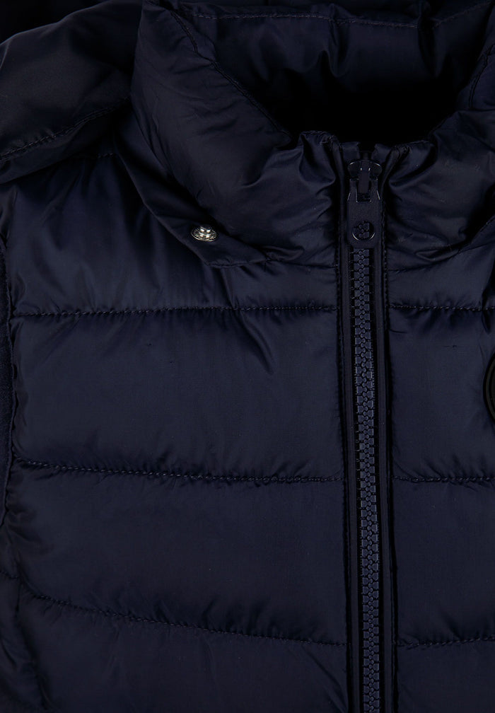 Padded Gilet Navy Hooded Boys - 7