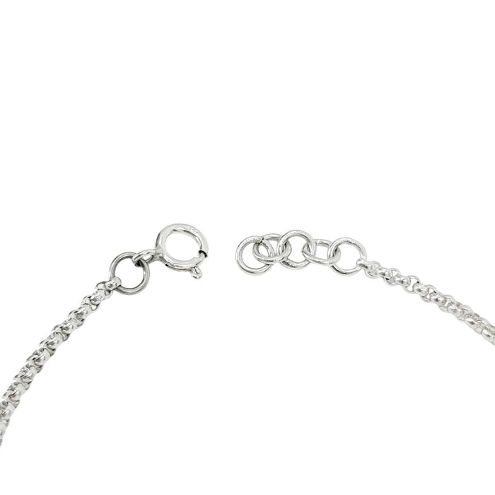 Bracelet - FOXY! Stamped Plate (Sterling Silver) by imakecutestuff