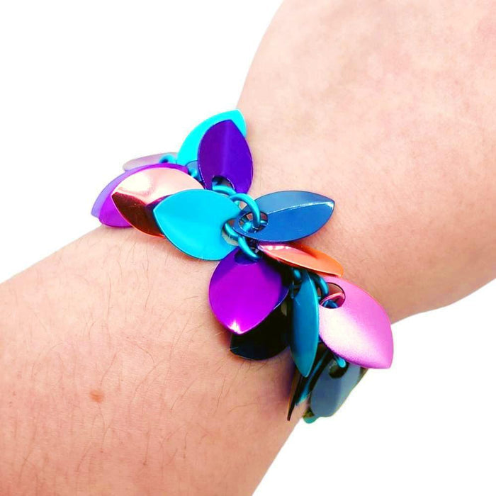 Bracelet - Leaf Cascade (Magical Butterfly) by Rebeca Mojica