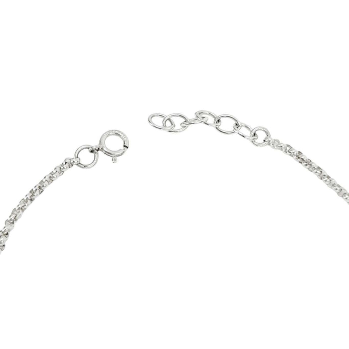 Bracelet/Anklet - FEARLESS Stamped Plate (Sterling Silver) by imakecutestuff