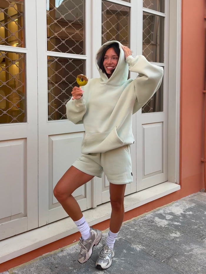Briston Oversized Hoodie - Soft Mint