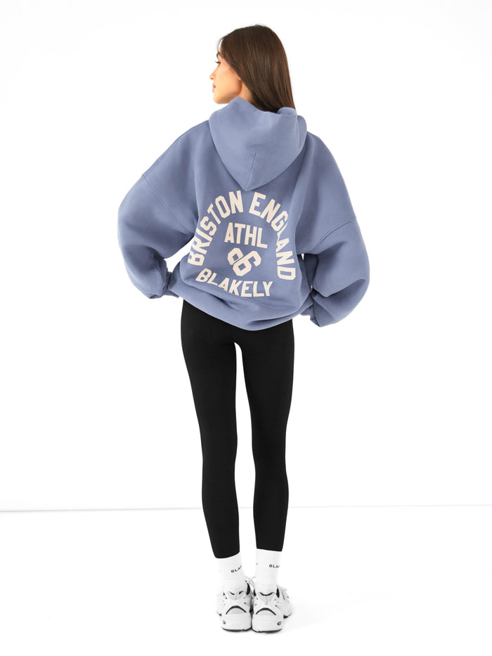 Briston Oversized Hoodie - Steel Blue