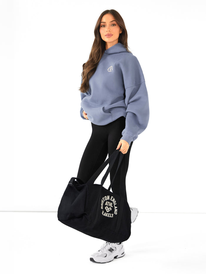 Briston Oversized Hoodie - Steel Blue