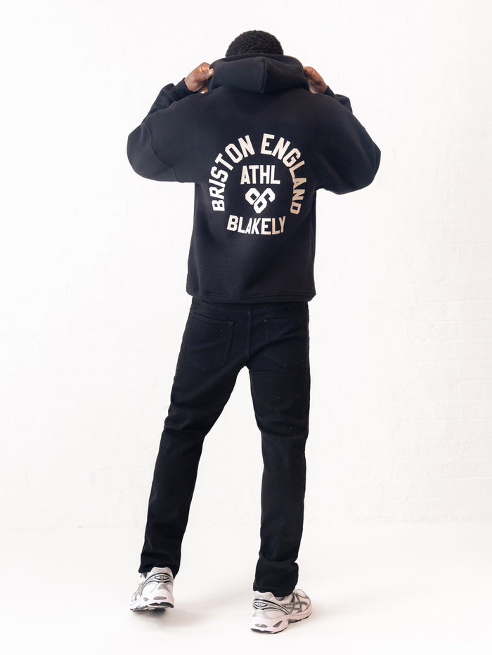 Briston Relaxed Hoodie - Black