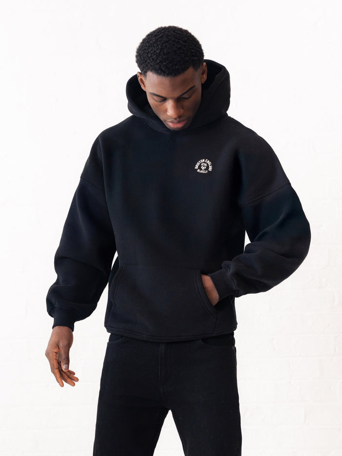 Briston Relaxed Hoodie - Black
