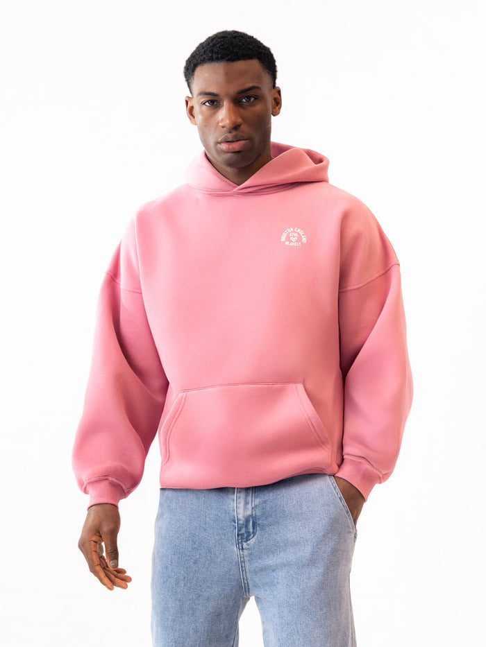 Briston Relaxed Hoodie - Warm Pink