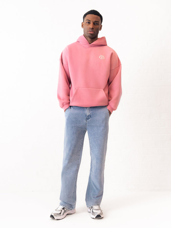 Briston Relaxed Hoodie - Warm Pink