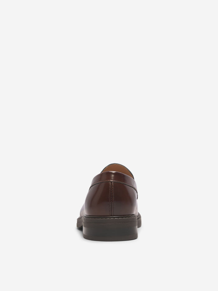 Brown Leather Loafers