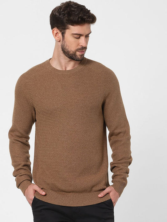 Brown Organic Cotton Pullover