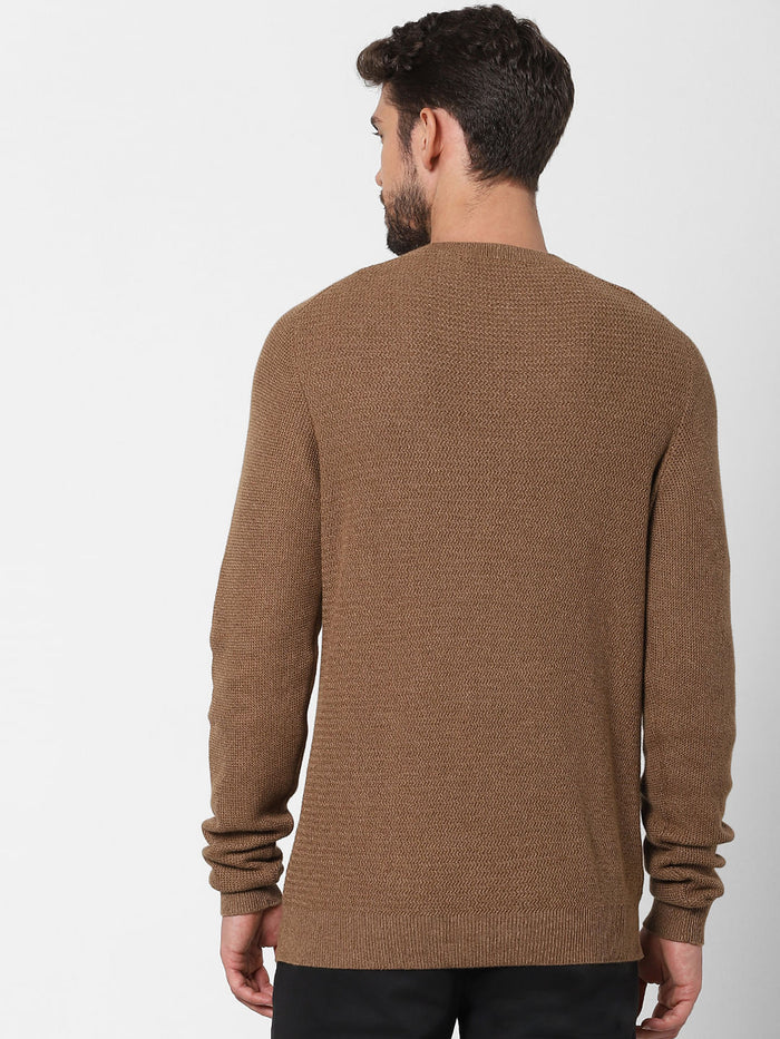 Brown Organic Cotton Pullover