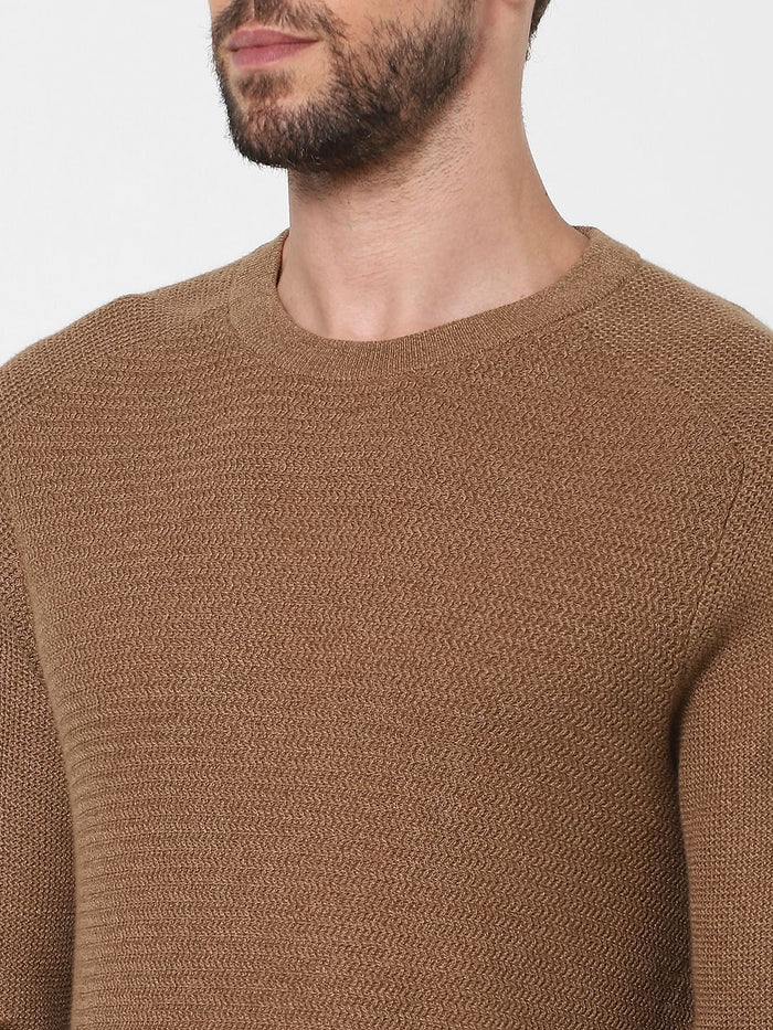 Brown Organic Cotton Pullover