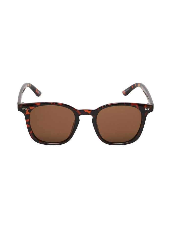 Brown Printed Sunglasses