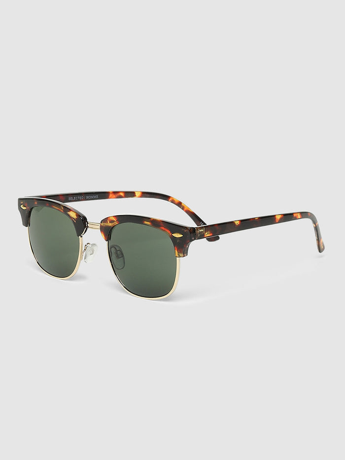 Brown Rimless Sunglasses