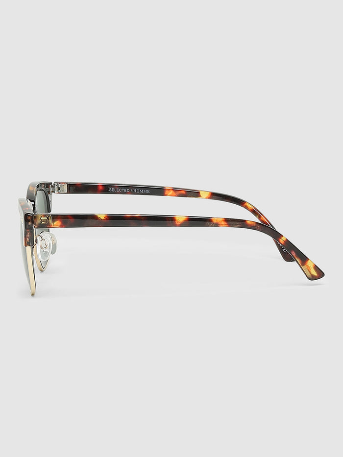 Brown Rimless Sunglasses
