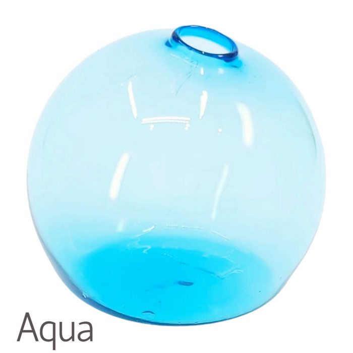 KBA02AQ $30 - Aqua Glass Alchemy Bud Vase
