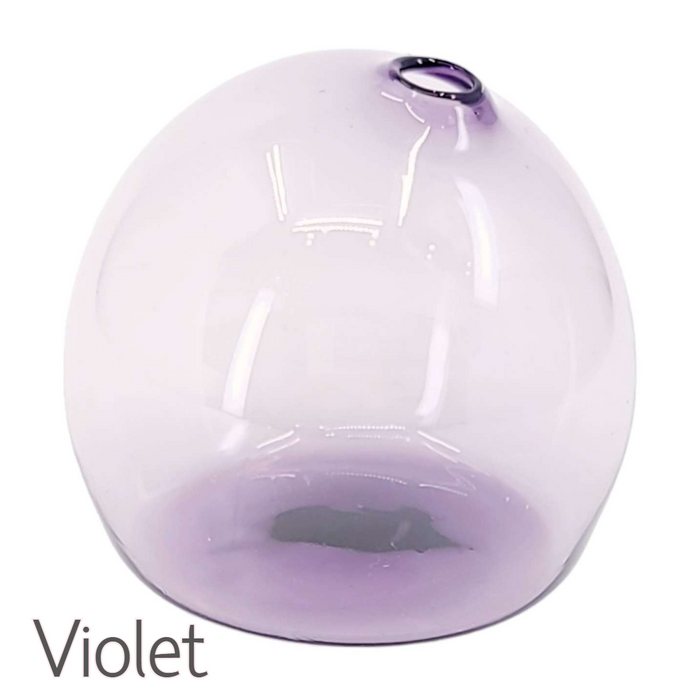KBA02VI $30 - Violet Glass Alchemy Bud Vase