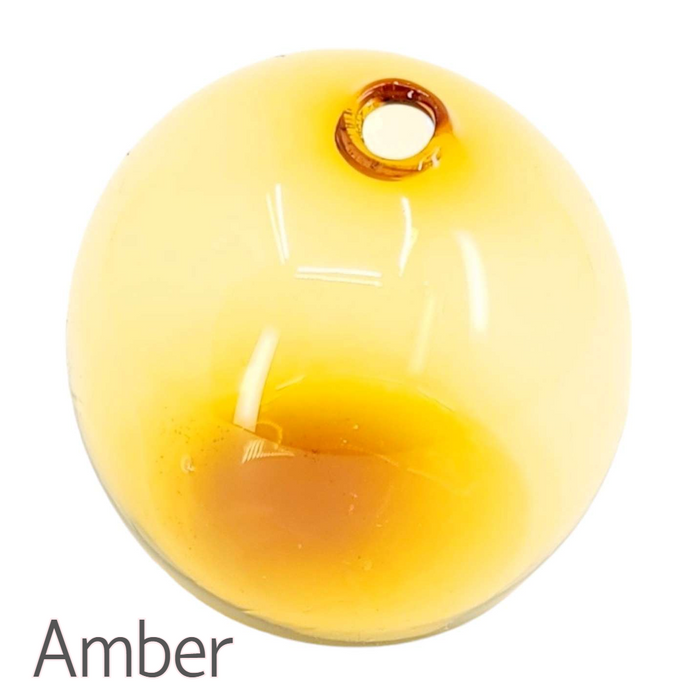 KBA02AM $30 - Amber Glass Alchemy Bud Vase