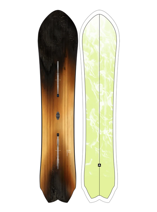 Product image of Burton 3D Fish Directional Flat Top Snowboard[Variant:Graphic]
