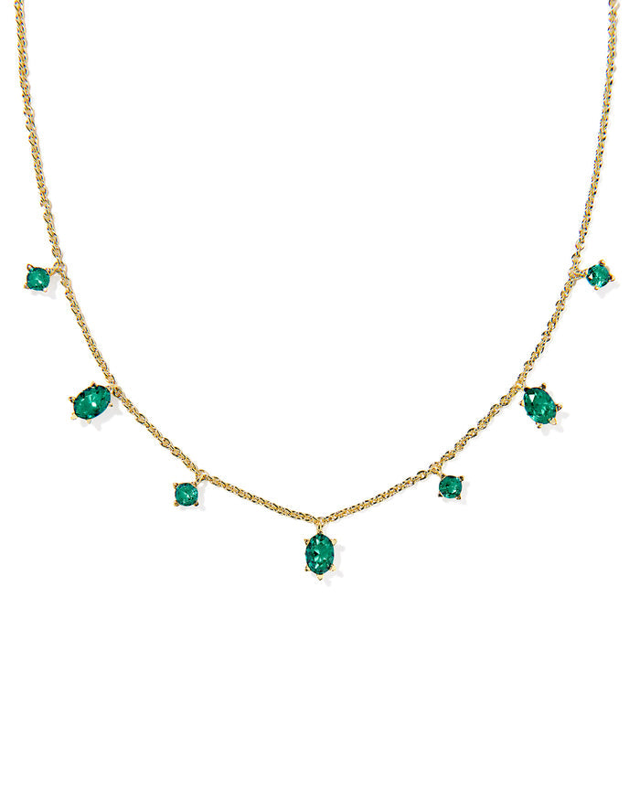 Cailin Gold Delicate Strand Necklace