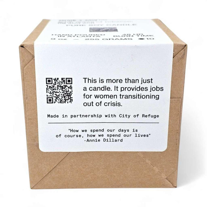 Candle 9oz - Driftwood by Brick + Mortar