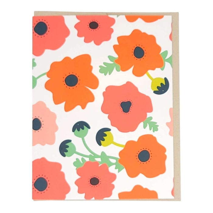 Card - All Occasion - Poppy Field by Graphic Anthology