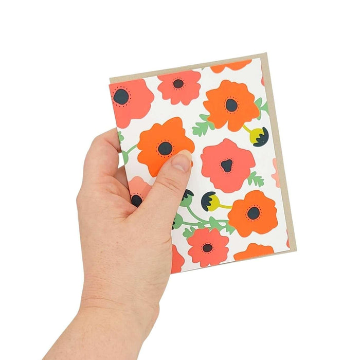 Card - All Occasion - Poppy Field by Graphic Anthology
