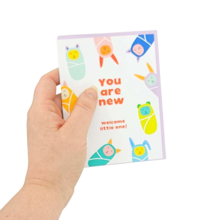 Card - Baby - You Are New by Graphic Anthology