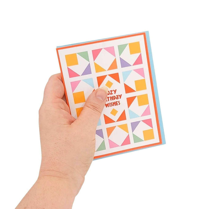 Card - Birthday - Cozy Quilt by Graphic Anthology