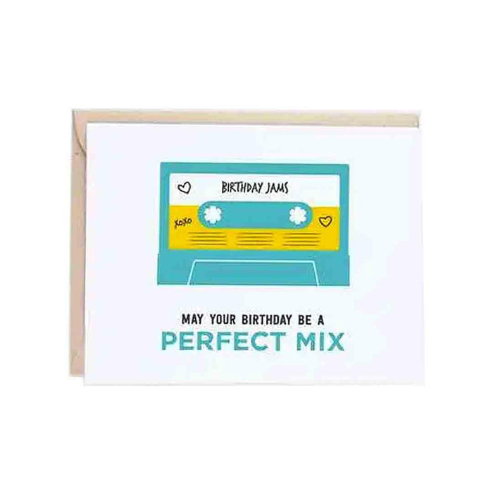 Card - Birthday - Mix Tape by Graphic Anthology