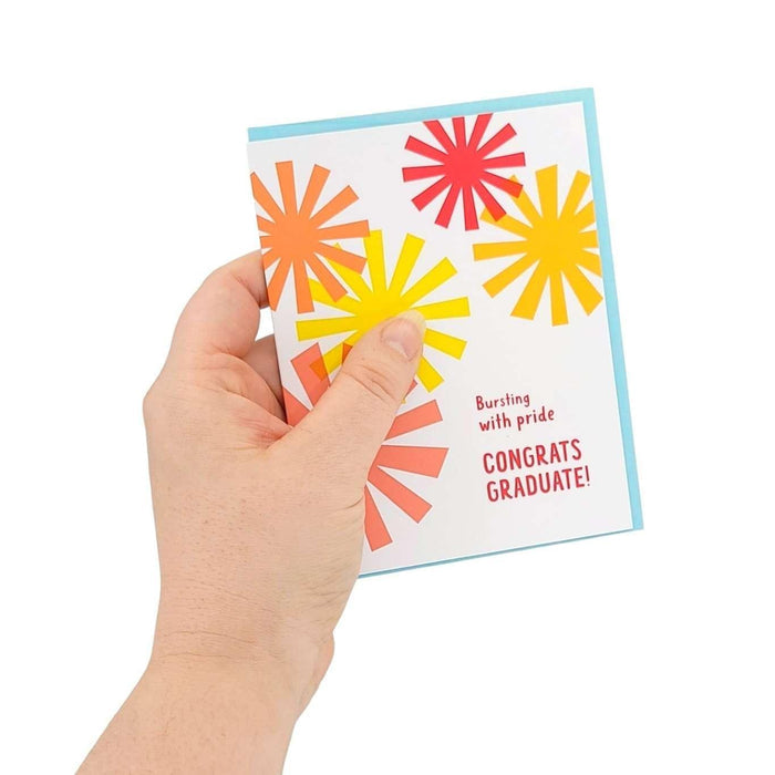 Card - Congratulations - Bursting with Pride Congrats Graduate by Graphic Anthology