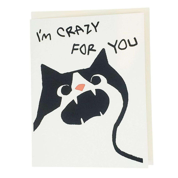 Card - Love - I'm Crazy for You by Kayan Pepper Co.