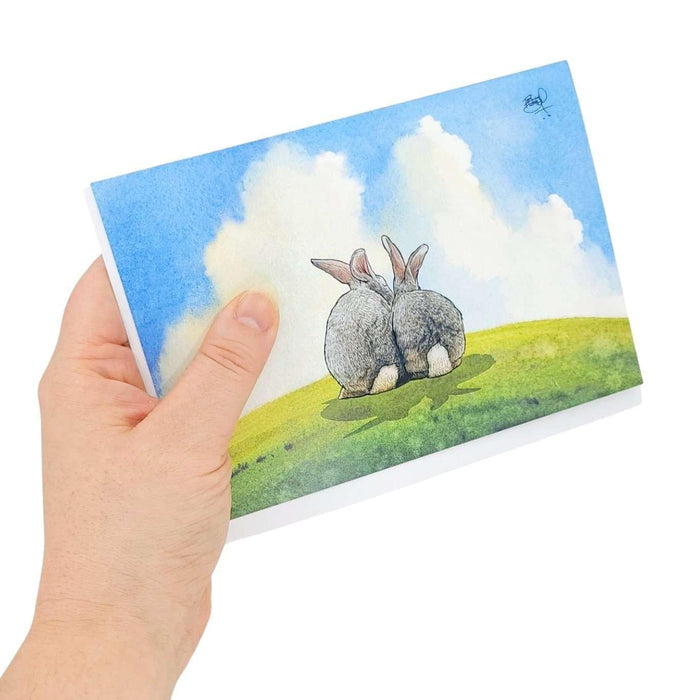 Card - Love & Friends - Bunnies (Side By Side) by Shawn Braley