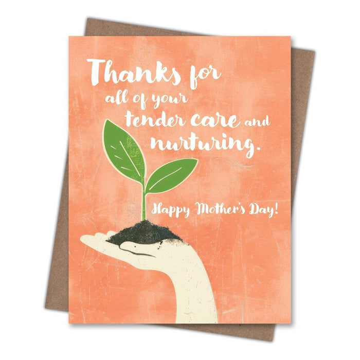 Card - Mother's Day - Nurturing Sprout by Scarecrow & Nut Tree