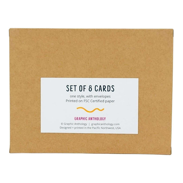 Card Box Set - Thank You - Modern (8) by Graphic Anthology