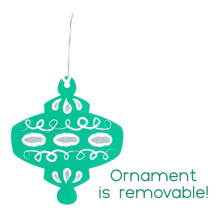 Card Set of 6 - Holiday - Mint Ornament by Orange Twist