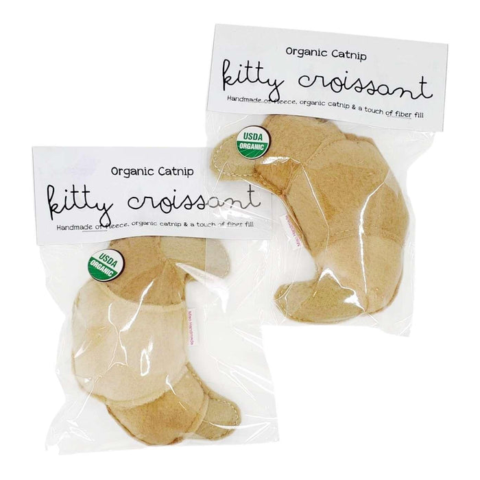 Cat Toy - Catnip Croissant by Miso Handmade