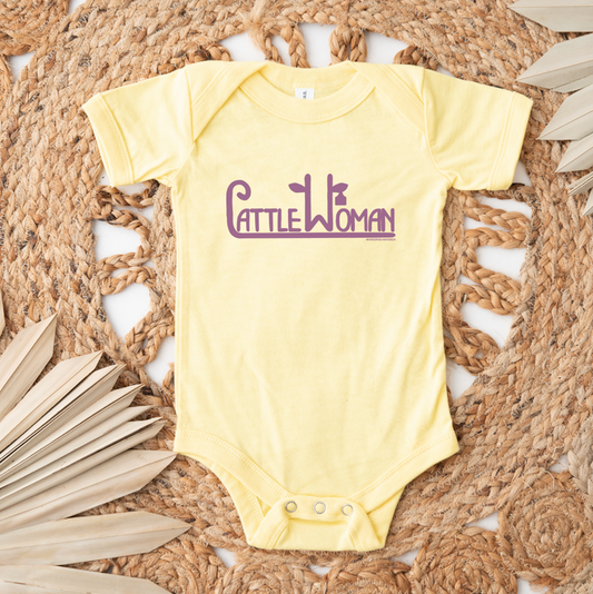 Cattlewoman Eat Tag Purple– Infant/Toddler/Youth