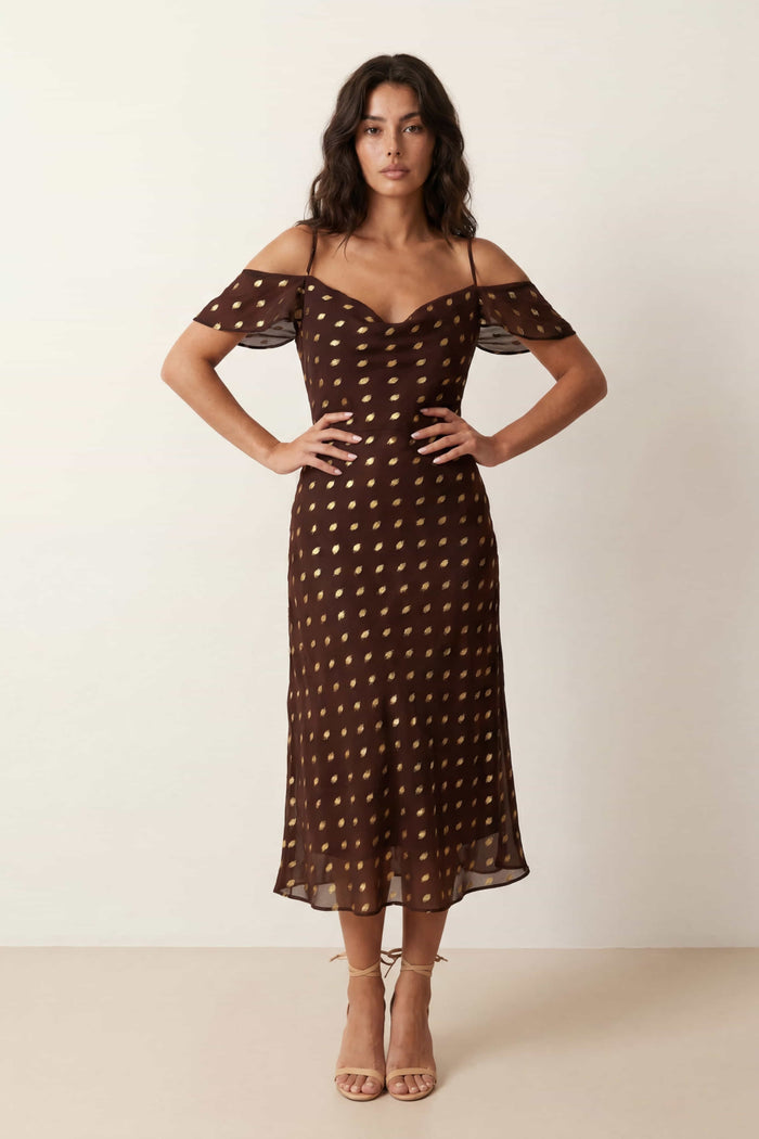 Chocolate Brylee Dress