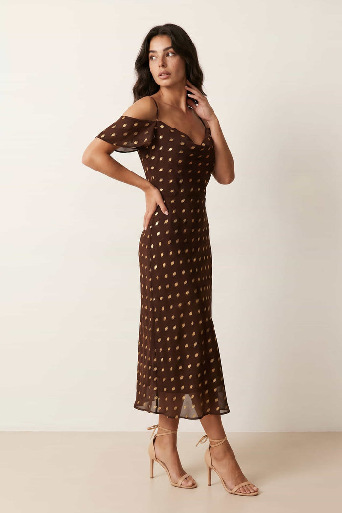 Chocolate Brylee Dress